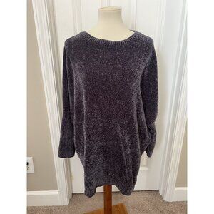 Coco + Carmen Long Length Bat Sleeve Women's Sweater - Size L / XL